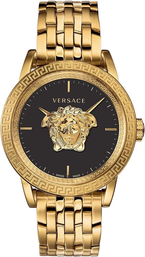 Versace Palazzo Empire Goldtone Stainless Steel  